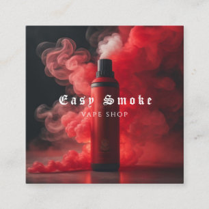 Carré Corolful Smoke Vape Shop Carte de visite