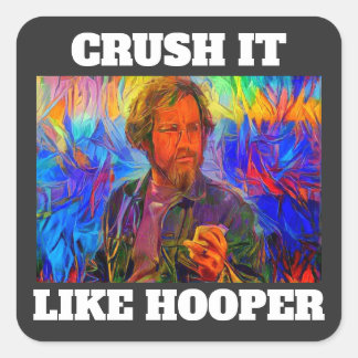 Carré Crush It Like Hooper Cup Matt Hooper Jaws Sticker