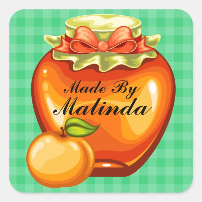 Carré Cuisine - Sticker à canne - SRF (Devant)