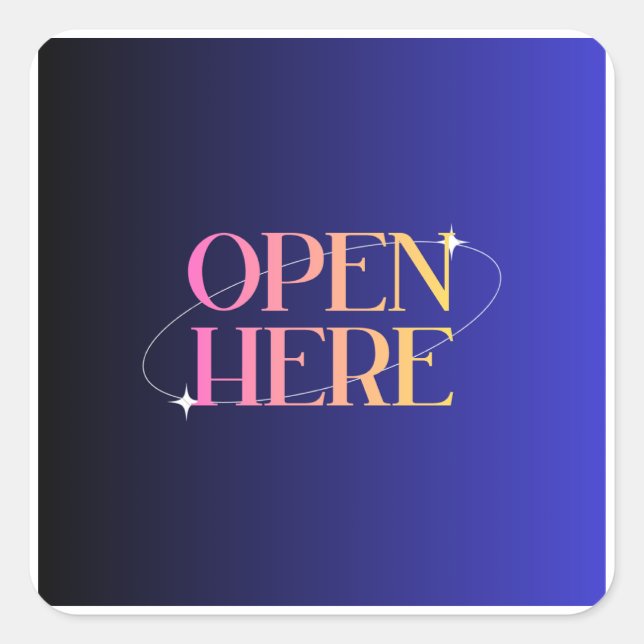 Carré Cute Cat Astronaut Sticker – Kawaii Space Cat Viny (Devant)