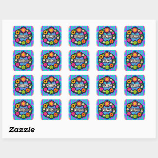Carré DarkerButOlder Sticker Sheet