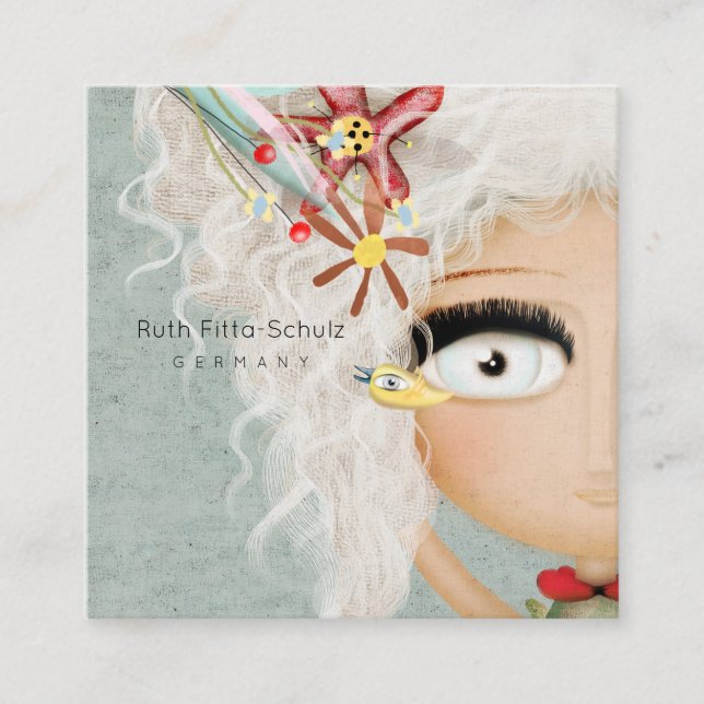 CARRÉ DESIGN CARTE DE VISITE RUTH FITTA-SCHULZ (Devant)