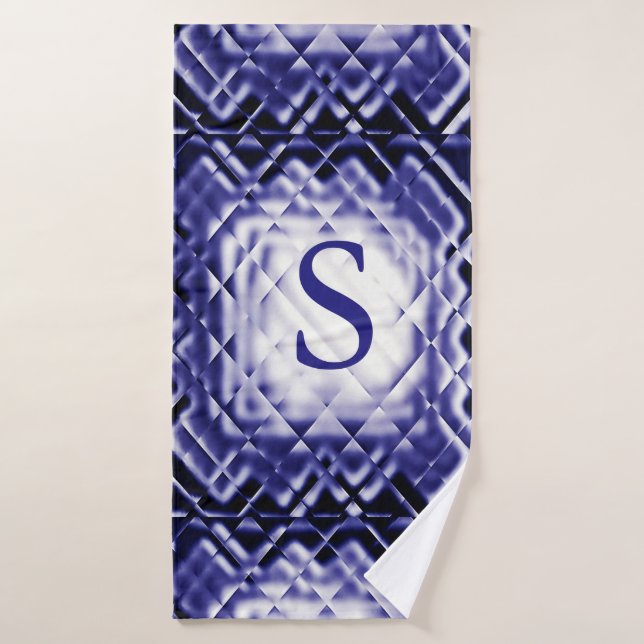 Carré Dimensionnel-Marine-S (Serviette de bain)