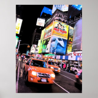 Carré du temps, affiche de New York City