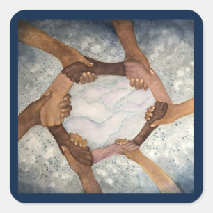 Carré Ensemble, Nous Sommes Un Sticker