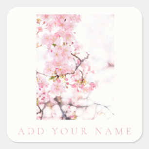 CARRÉ ENVELOPE SEAL STICKER : CHERRY BLOSSOM BRANCHE