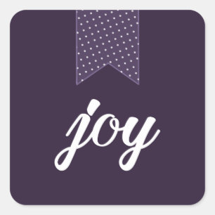 Carré Enveloppé Dans Joy Sticker