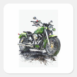 Carré  Fuel Your Freedom – Motorcycle Sticker