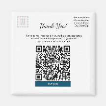 Carré Google Magnet d'examen pour les petites entr