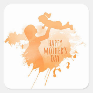 Carré Happy Mothers Day Sticker
