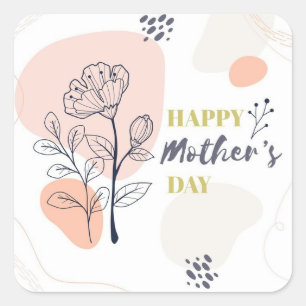 Carré Happy Mothers Day Sticker