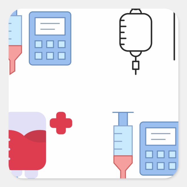 Carré Infusion Therapy Nurse Sticker Pack - Infusion The (Devant)