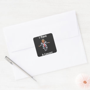 Carré J'Ai Un Sticker Concept
