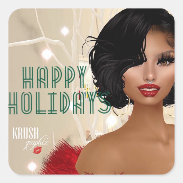 Carré Krush Graphix par Ahsek Novel Sticker 58 (Devant)