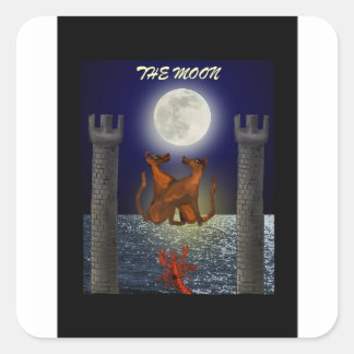Carré La Lune - Sticker