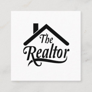 Carré Le Carte de visite de l'agent immobilier Realtor