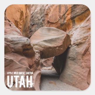 Carré Little Wild Horse Slot Canyon - Utah - Sticker