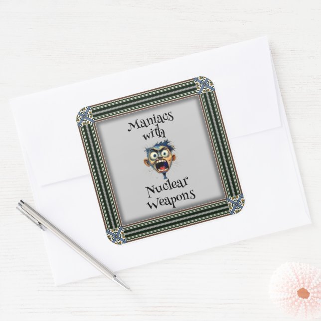 Carré Maniacs Sticker (Enveloppe)