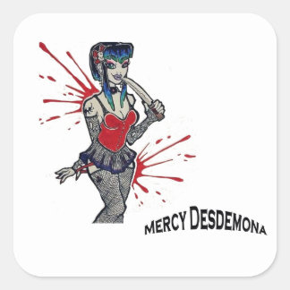 Carré Mercy Desmona : Sticker à cambriolage