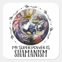 Mon super pouvoir est Sticker Shamanism