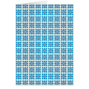 Carré motif de la mer géométrique moderne