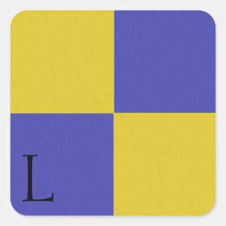 Carré Nautical Signal Flag Alphabet Sticker L