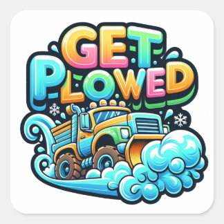 Carré Obtenir Sticker Lu