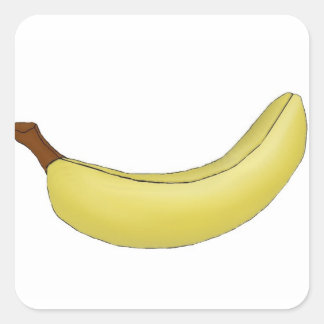 Carré Oeuvre numérique Banana Sticker
