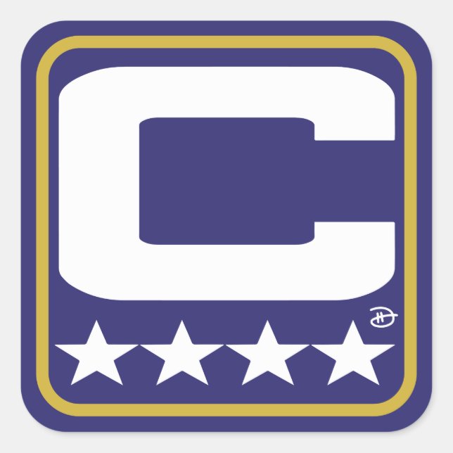 Carré Patch Champion - BAL Purple Sticker (Devant)