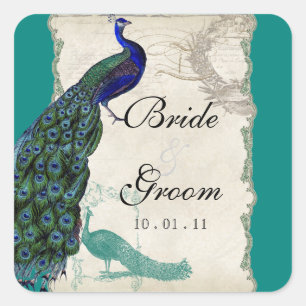 Carré Pic vintage 5 - Sceau Mariage ou Sticker