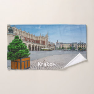 Carré principal dans la vieille ville de Cracovie,