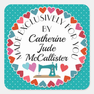 Carré Réalisé Pour Vous Designer Sticker Seamstress