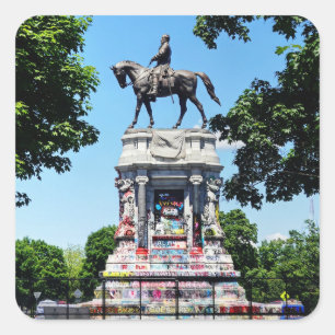 Carré Robert E. Sticker Lee Statue