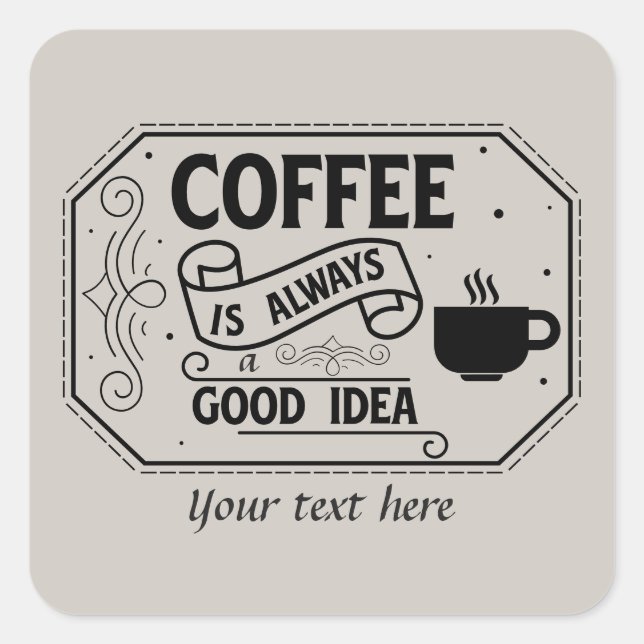 Carré Sticker (Devant)