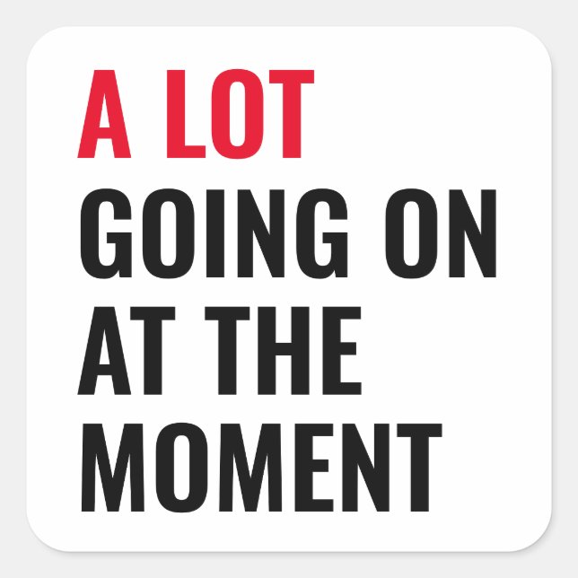 Carré Sticker (Devant)