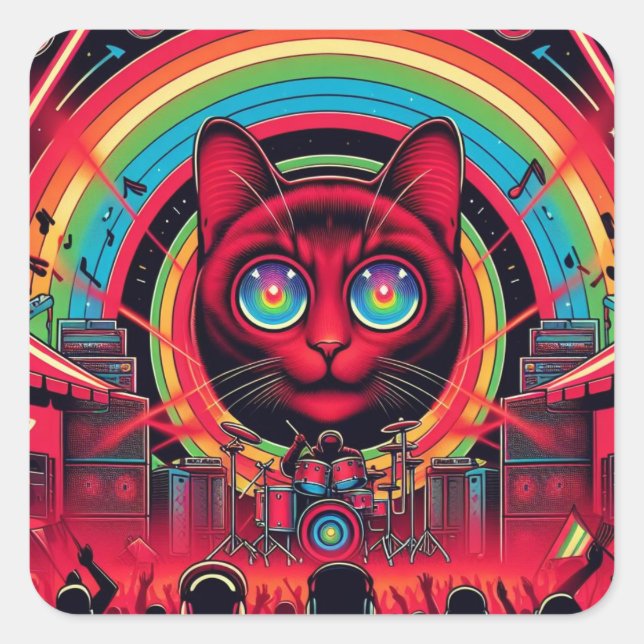 Carré Sticker (Devant)