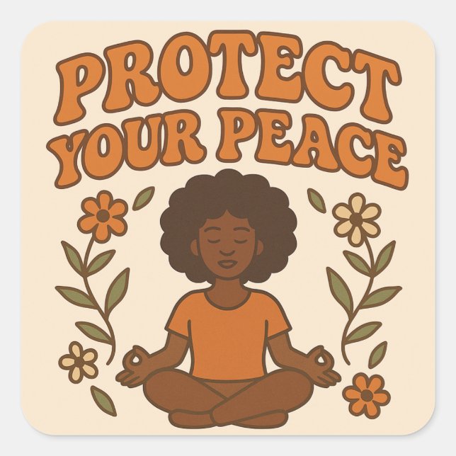 Carré Sticker (Devant)