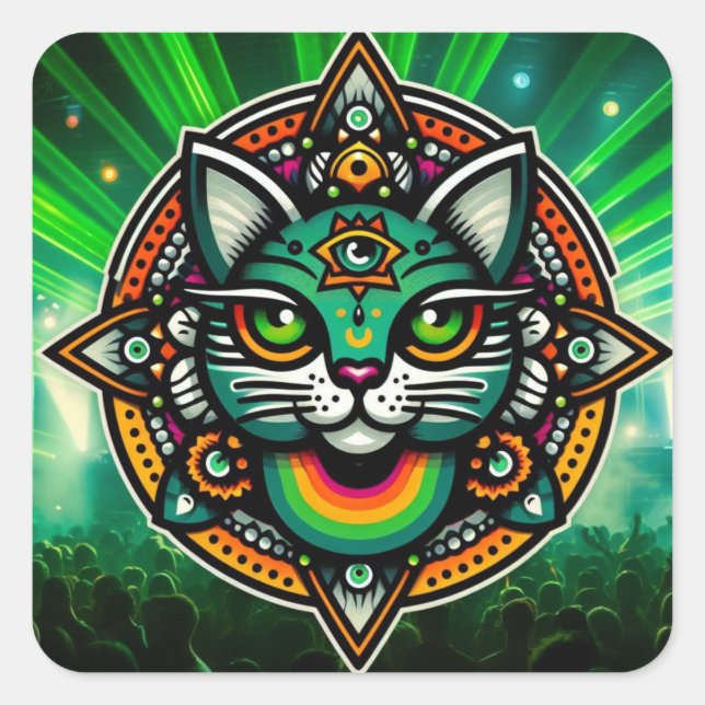 Carré Sticker (Devant)