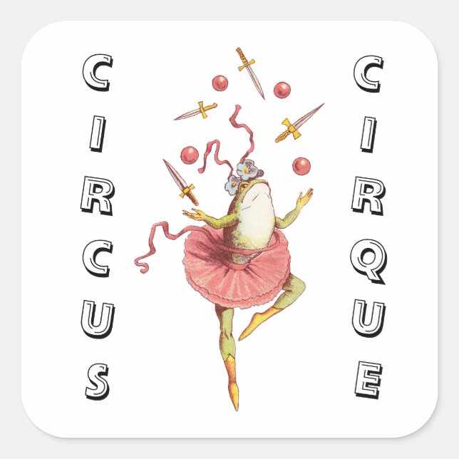 Carré Sticker (Devant)