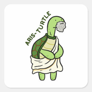 Carré Sticker à pistolet pour tortue Aris