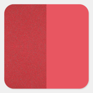 Carré Sticker à texture fractionnée à la tomate inversée