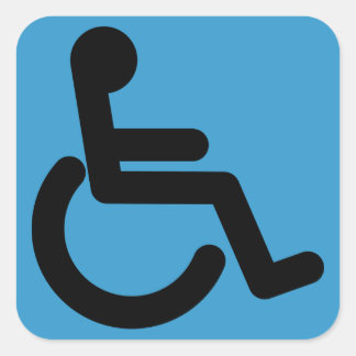 Carré Sticker accessible pour les fournitures profession