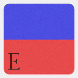 Carré Sticker Alphabet Signal Nautique E
