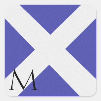 Carré Sticker Alphabet Signal Nautique M