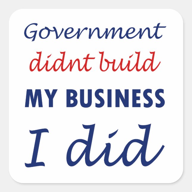 Carré Sticker anti-Obama (Devant)