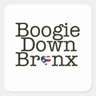 Carré Sticker Boogie Down Bronx