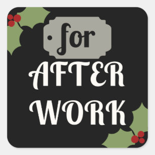 Carré Sticker cadeau vin de charme - Parfait pour l'amou