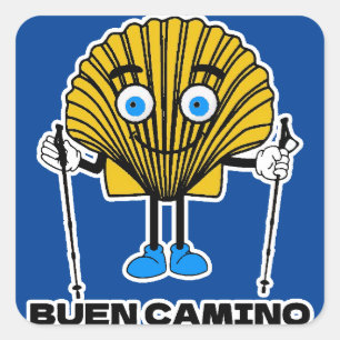 Carré Sticker Camino de Santiago