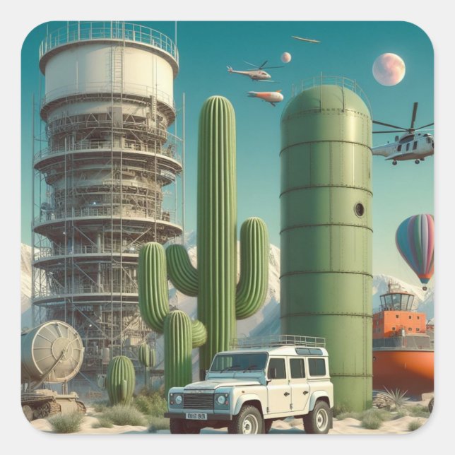 Carré Sticker Concept Defender (Devant)