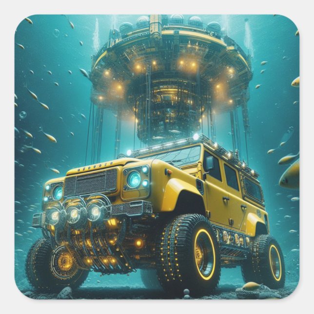 Carré Sticker Concept Defender (Devant)